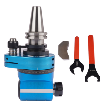 角度头 1:1 Gear Ratio CAT40 ER25 90°Fixed Angle Head Collet Chuck 3500RPM AH-CAT40–ER25