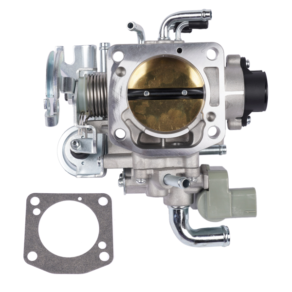 节气门体 Throttle Body Fits For 1997-2000 Toyota Tacoma 4Runner T100 2.4L 2.7L 22210-75200 22210-75220 22210-75210-6