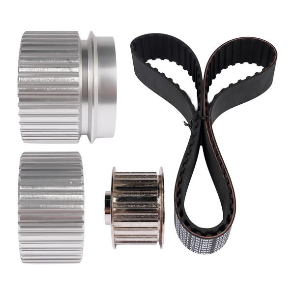 皮带轮套装 Pulley Kit Fit for Ford SBF 289 302 351W Small Block Only Fit Non-A/C Cars-5