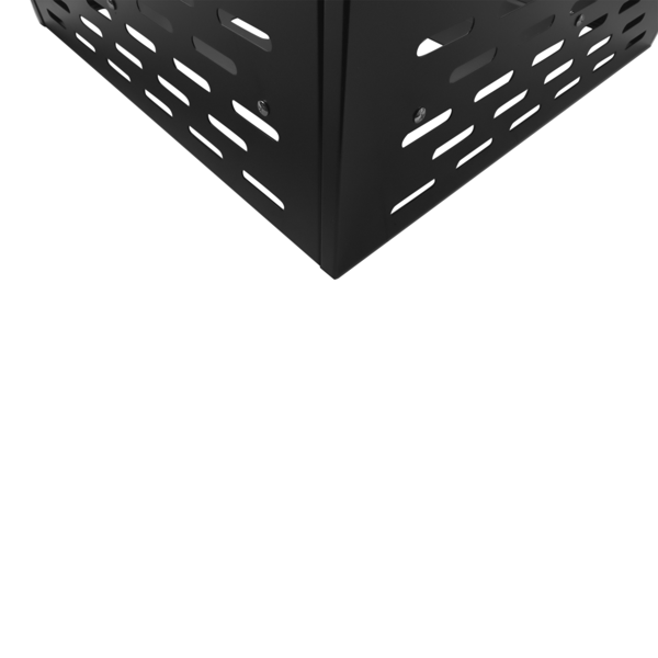 A1-焚烧桶 Burn Barrels with Bottom Board for Outside, Thick Burn Case for Yard Waste, Low Smoke Design Incinerator Drum for Paper, Leaves, Trash and Wood (22"*22"*30")-8