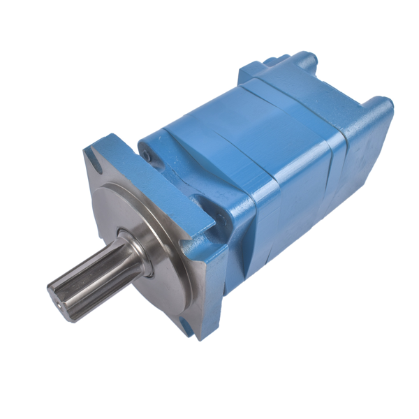 电动马达 Cycloid Hydraulic Motor HMK-400 Fits for AGT ECSSCT72 Trencher Skid Steer Blue-5