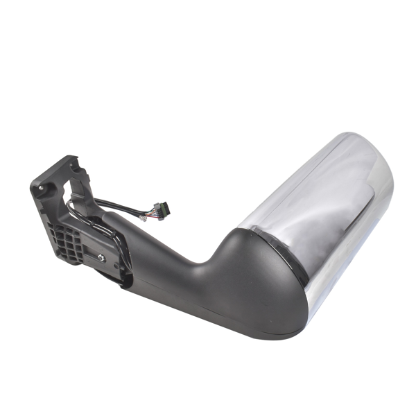 后视镜 Front Left Chrome Power View Door Mirror with Turn Signal Light Fits for International Harvester MV607 2018-2026 4188594C91-6