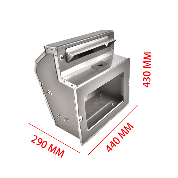 空调鼓风机及箱体套件 A/C Heater Box Assy Replacement for Kenworth W900 Air Conditioning Heater Stainless Steel-15