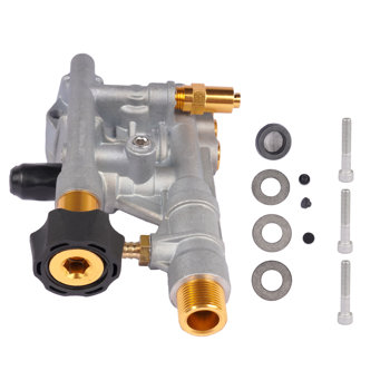 清洗机泵头 Manifold Kit Replacement for 510020 and 520006 Axial Cam Pressure Washer Pumps 7108366