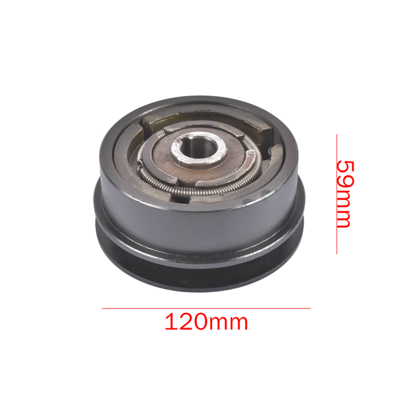 离合器 4.5" Centrifugal Clutch Assy Replacement for Honda GX Series Engine, 3/4" Bore A-Size V Belt-2