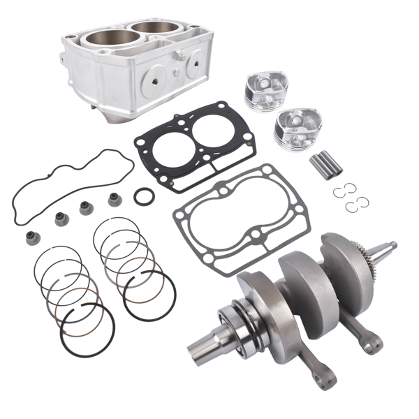 曲轴套装 Cylinder Crankshaft Piston Fits for Polaris RZR Ranger 800 Engine Rebuild Kit 2203068-4
