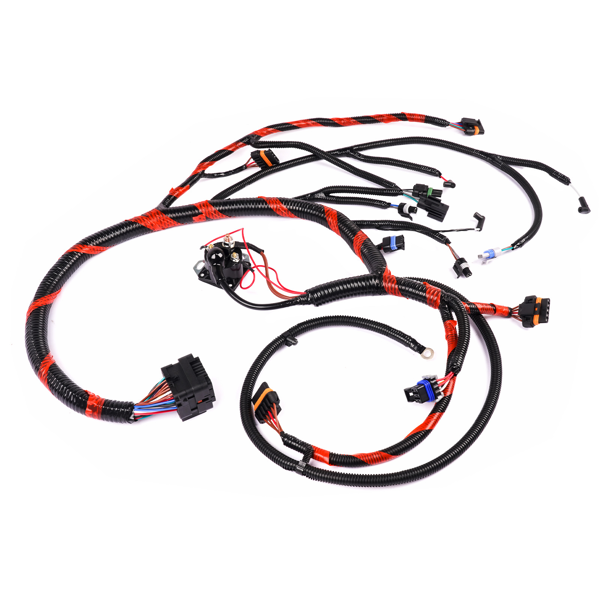 发动机线束 Engine Wiring Harness Replacement for 1994-1996 Ford F250 F350 F-Super Duty 7.3L F6TZ9A451F-5
