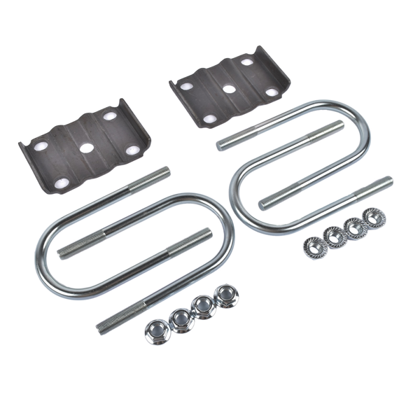 3部 车桥配件 Trailer U-Bolt Kit & Leaf Spring Tie Plates Tieplate 5,200-6,000 lbs Heavy Duty-3
