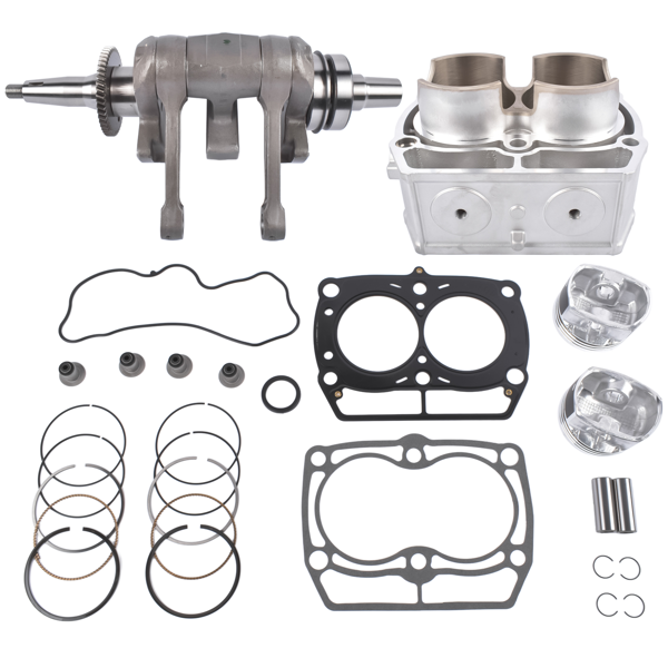 曲轴套装 Cylinder Crankshaft Piston Fits for Polaris RZR Ranger 800 Engine Rebuild Kit 2203068-6