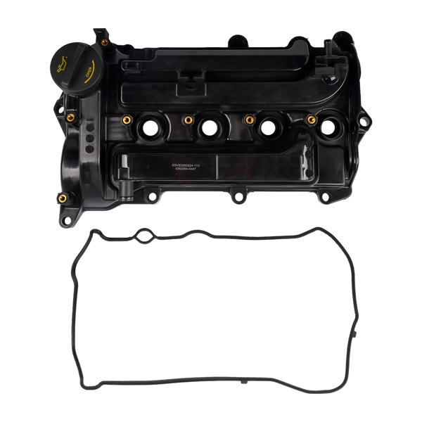 气门室盖 Engine Valve Cover w/ Gasket Replacement for Honda Civic Accord CR-V 1.5L DOHC 2016-2024-7