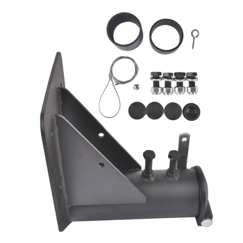 房车牵引座 Fifth (5th) Wheel to Gooseneck Adapter Hitch Replacement for Camper/RV/Trailer 12\\"-17\\" Adj.