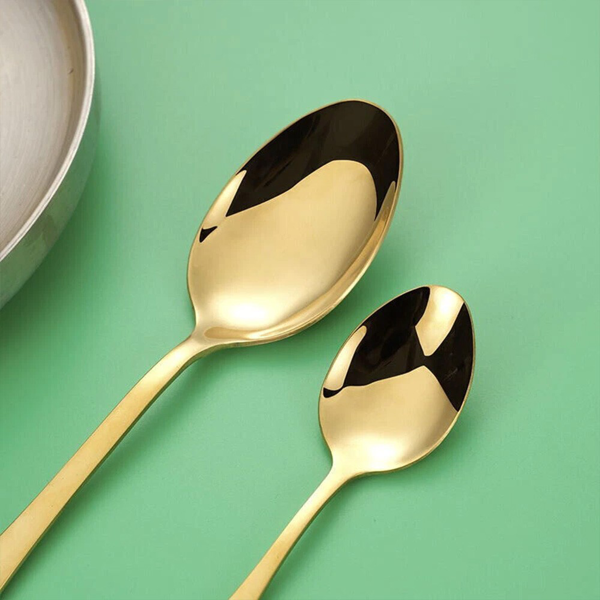 谷仓-30pcs餐具套件 金色UK-7