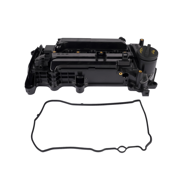 气门室盖 Engine Valve Cover w/ Gasket Replacement for Honda Civic Accord CR-V 1.5L DOHC 2016-2024-2