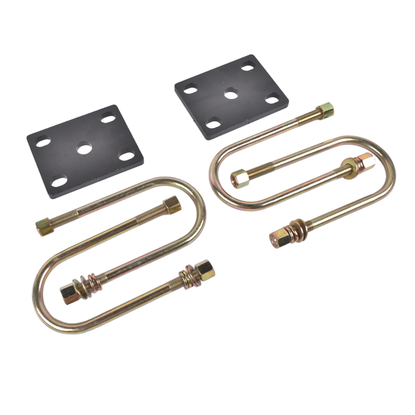 3部 车桥配件 Trailer U-Bolt Kit & Leaf Spring Tie Plates Tieplate 7,000 lbs Heavy Duty-4