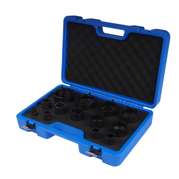 螺母套筒套件 13Pcs Nut Socket Set w/ 1/2" Drive 4 External Teeth Replacement for most GM,Dodge, GMC-4