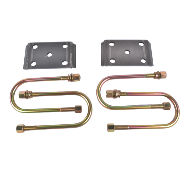 3部 车桥配件 Trailer U-Bolt Kit & Leaf Spring Tie Plates Tieplate 8,000 lbs Heavy Duty-2