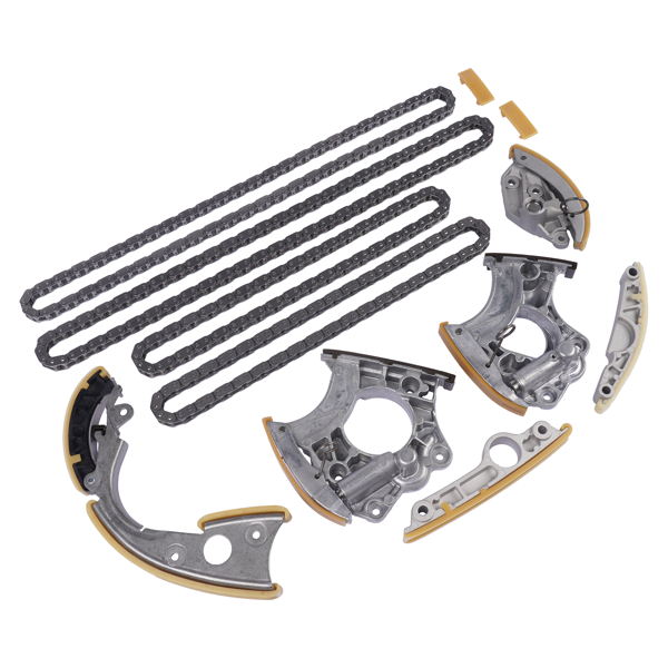 正时链条套装 Timing Chain Kit Fits For Audi A4 B8 A5 A6 C6 Q5 8R 3.2 FSI 2008-2012 CALA CALB 06E109217AD 06E109218AC-3