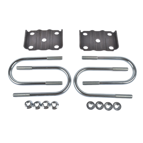 3部 车桥配件 Trailer U-Bolt Kit & Leaf Spring Tie Plates Tieplate 5,200-6,000 lbs Heavy Duty-6