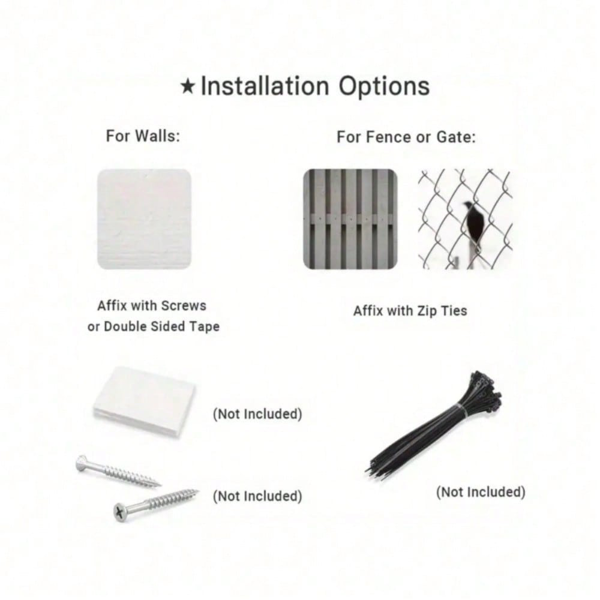 CIFbuy 几何金属壁饰 7.9×11.9英寸——2D平面铁艺招牌，耐用墙面挂饰，适用于客厅、卧室及现代家居美学（TikTok, temu 自提物流）-3