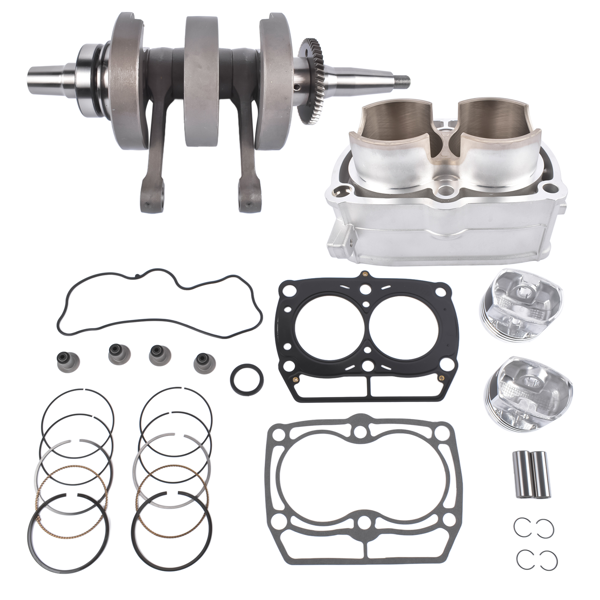 曲轴套装 Cylinder Crankshaft Piston Fits for Polaris RZR Ranger 800 Engine Rebuild Kit 2203068-5