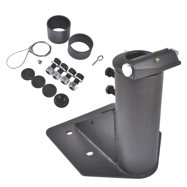房车牵引座 Fifth (5th) Wheel to Gooseneck Adapter Hitch Replacement for Camper/RV/Trailer 12"-17" Adj.-5