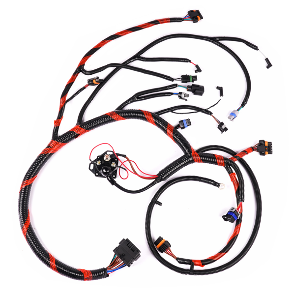 发动机线束 Engine Wiring Harness Replacement for 1994-1996 Ford F250 F350 F-Super Duty 7.3L F6TZ9A451F-6