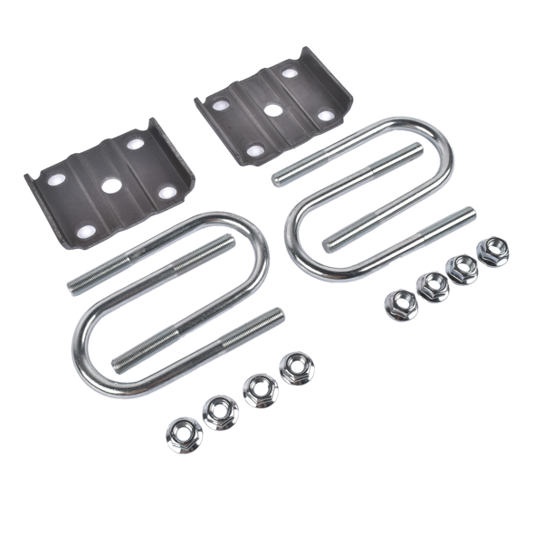 3部 车桥配件 Trailer U-Bolt Kit & Leaf Spring Tie Plates Tieplate 3500 lbs Heavy Duty-6