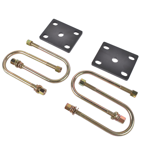 3部 车桥配件 Trailer U-Bolt Kit & Leaf Spring Tie Plates Tieplate 7,000 lbs Heavy Duty-6