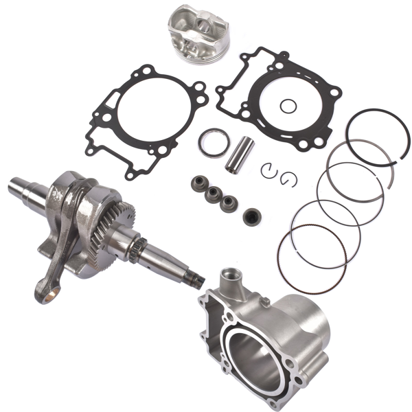 曲轴套装 Complete Engine Repair Kit Fits for Polaris 450 Crankshaft Piston Gasket 2204729-1
