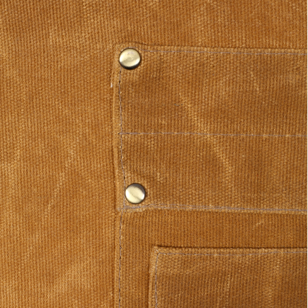 Long Heavy Duty Waxed Canvas Tool Apron, Carpenter Aprons, Woodworking Aprons, Carpenters Water-Resistant 18 Oz ,Fully Adjustable to Comfortably Fit Men and Women-13