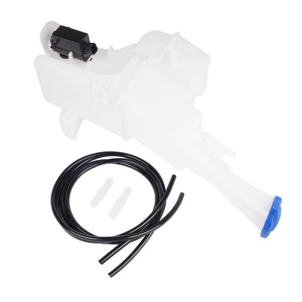 水壶 Front Windshield Washer Reservoir Tank Bottle with Motor Fits for Hyundai Tucson 2016-2021 White 1Pc-3