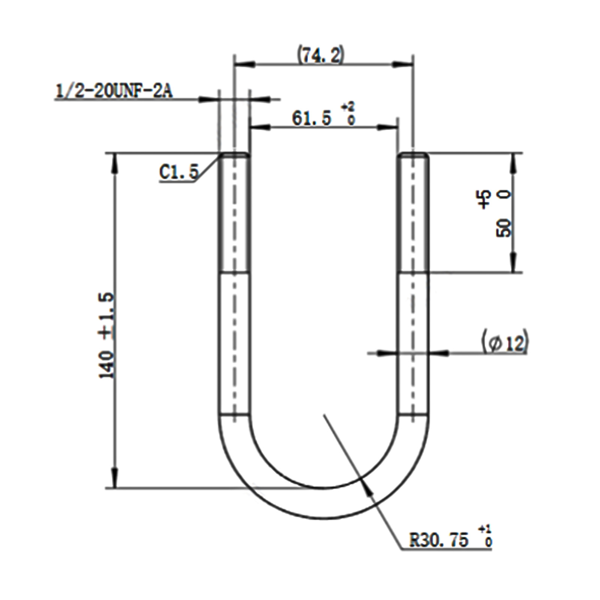 3部 车桥配件 Trailer U-Bolt Kit & Leaf Spring Tie Plates Tieplate 3500 lbs Heavy Duty-8