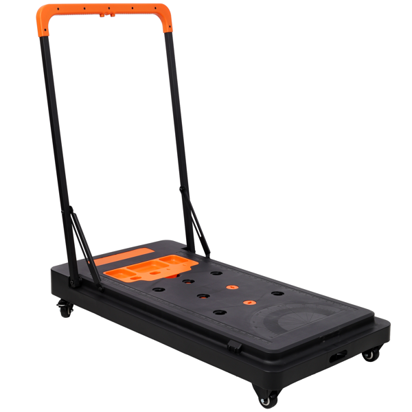 8-in-1 Multifunctional Folding Work Table with US Standard Socket, Portable Heavy Duty Workbench with Wheels for Garage Workshop Home Use-2