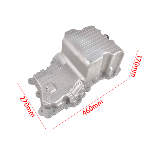 油底壳 Engine Oil Pan 264-791 JT4Z6675B Fit for 2018-2024 Ford F-150 2.7L EcoBoost V6-11