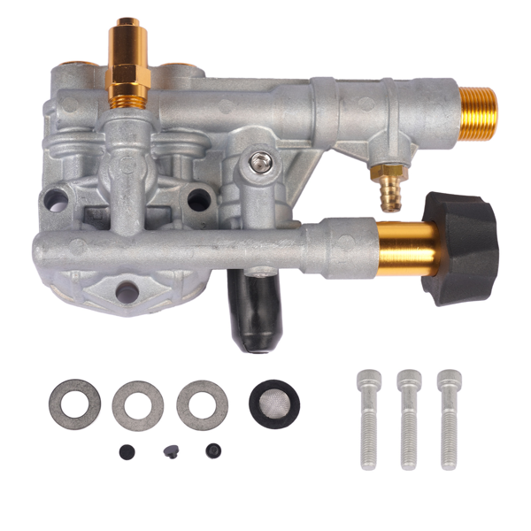 清洗机泵头 Manifold Kit Replacement for 510020 and 520006 Axial Cam Pressure Washer Pumps 7108366-8