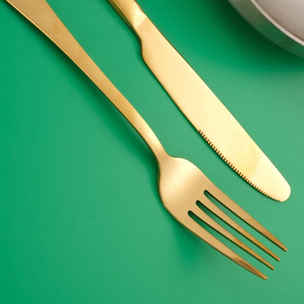 谷仓-30pcs餐具套件 金色UK-8