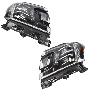 大灯总成 New 2* LED Left+Right Headlight fits for 18-21 Ford Expedition JL1Z13008M JL1Z13008L