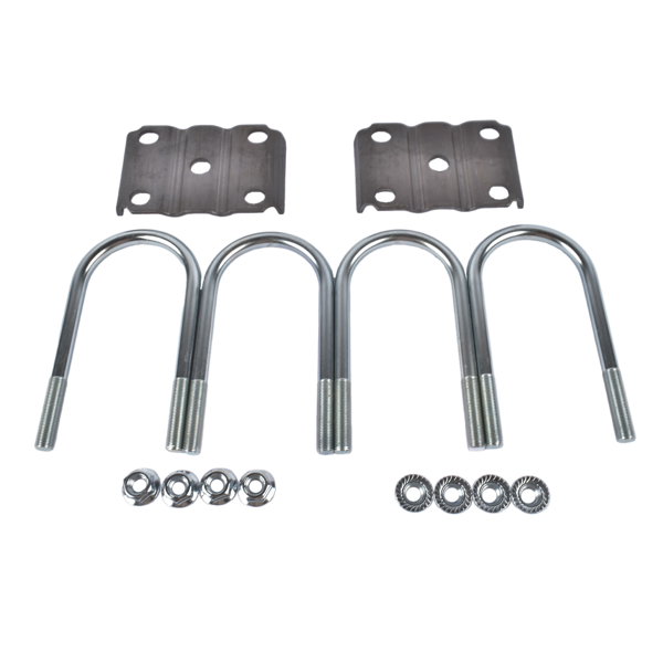 3部 车桥配件 Trailer U-Bolt Kit & Leaf Spring Tie Plates Tieplate 5,200-6,000 lbs Heavy Duty-2