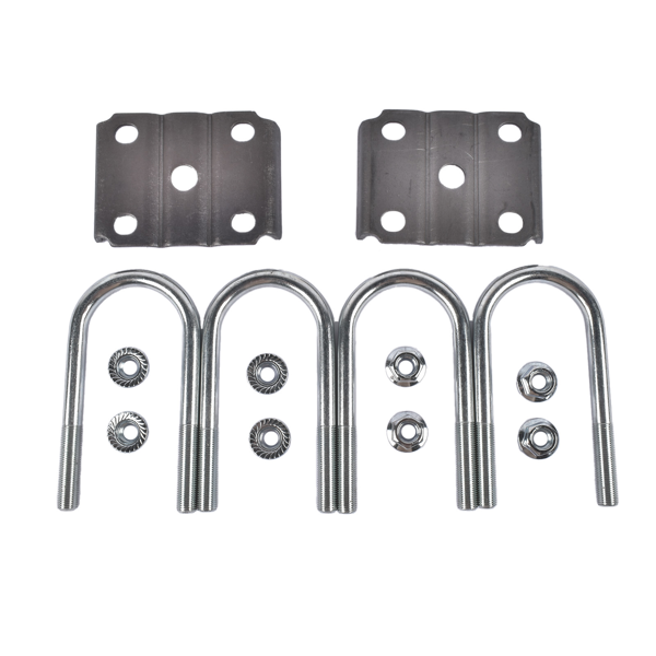 3部 车桥配件 Trailer U-Bolt Kit & Leaf Spring Tie Plates Tieplate 3500 lbs Heavy Duty-5