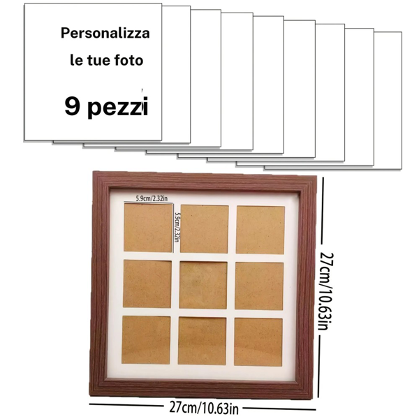27厘米九宫格DIY相框-2