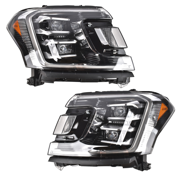 大灯总成 New 2* LED Left+Right Headlight fits for 18-21 Ford Expedition JL1Z13008M JL1Z13008L-6