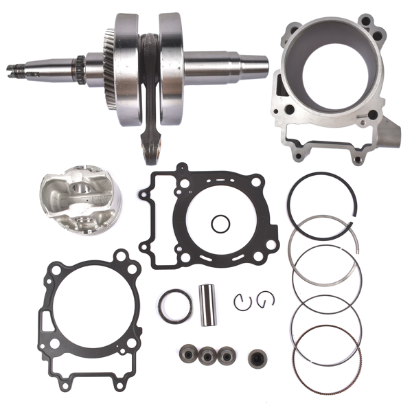 曲轴套装 Complete Engine Repair Kit Fits for Polaris 450 Crankshaft Piston Gasket 2204729-2