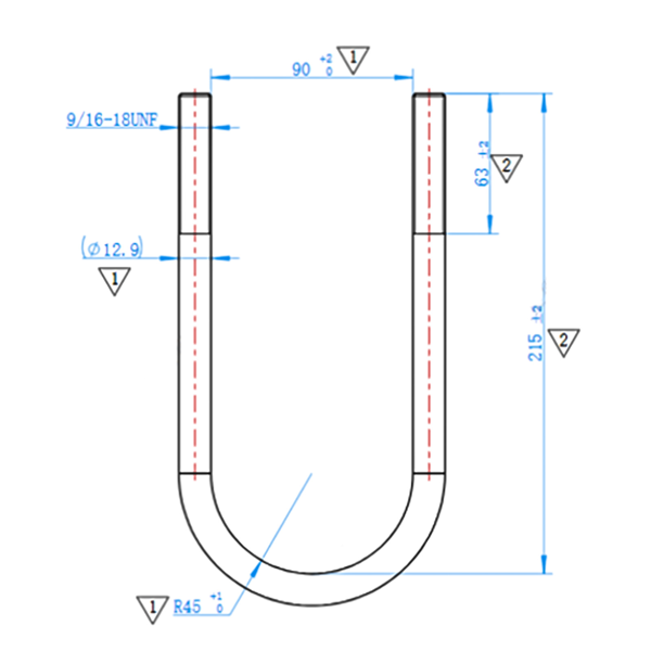 3部 车桥配件 Trailer U-Bolt Kit & Leaf Spring Tie Plates Tieplate 8,000 lbs Heavy Duty-7