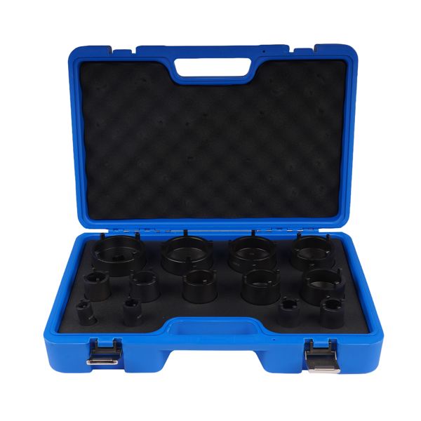 螺母套筒套件 13Pcs Nut Socket Set w/ 1/2" Drive 4 External Teeth Replacement for most GM,Dodge, GMC-3