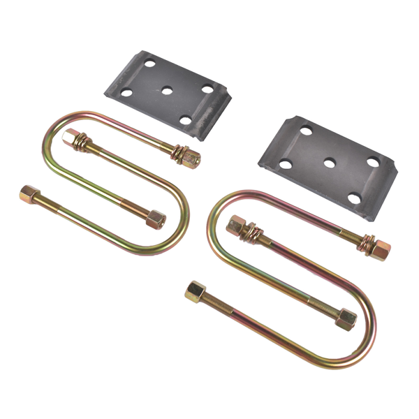 3部 车桥配件 Trailer U-Bolt Kit & Leaf Spring Tie Plates Tieplate 8,000 lbs Heavy Duty-6
